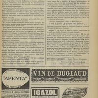 0829 - Page 823 - Revue bibliographique. La cure des affections des voies respiratoires à Cauterets, par le Dr Achille Bouyer... / Chronique et nouvelles scientifiques. Distinctions honorifiques / Guerre