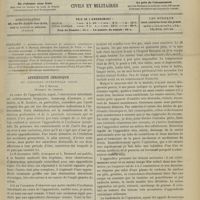 0843 - Page 837 - Sommaire / Appendicite chronique et occlusion intestinale aiguë ; par J. Bouglé...