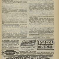 0857 - Page 851 - Chronique et nouvelles scientifiques. Faculté de Paris / Facultés de Province / Distinctions honorifiques / Service de santé du corps expéditionnaire en Chine / Guerre / Marine