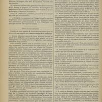0866 - Page 860 - Ier Congrès international de médecine professionnelle et de déontologie. (22-28 juillet 1900). Séance du mardi soir. M. Thiéry : Abus de l'hospitalisation et des consultations gratuites à Paris / Séance du mercredi matin. M. Descouts : Exercice illégal de la médecine / M. Jeandrassik... : Association générale des médecins de la Hongrie. (A suivre)