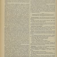 0868 - Page 862 - Pratique médicale. La mycodermothérapie / Chronique et nouvelles scientifiques. Faculté de Paris / Distinctions honorifiques / Marine / Statistique