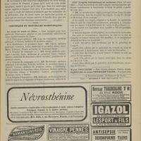 0877 - Page 871 - Ier Congrès international de médecine professionnelle et de déontologie. (22-28 juillet 1900). Séance de jeudi matin. M. le Professeur Grasset : Principes fondamentaux de la déontologie médicale / Chronique et nouvelles scientifiques. Le corps de santé en Chine / XIIIe Congrès international de médecine