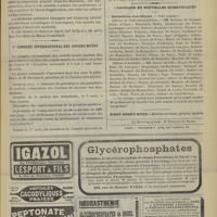 0901 - Page 895 - XIIIe Congrès international de médecine. Paris, 2-9 août 1900. Bulletin du Congrès / Ier Congrès international des sourds-muets / Chronique et nouvelles scientifiques. Distinctions honorifiques