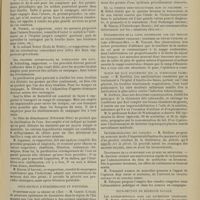 1071 - Page 1065 - XIIIe Congrès international de médecine. Paris, 2-9 août 1900. IV. Médecine publique. Médecine et chirurgie militaires ; par M. Charles Dopter... Sous-section d'épidémiologie et d'hygiène militaire. Prophylaxie de la syphilis dans les armées. M. Ferrier... / Des procédés extemporanés de purification des eaux. M. Schucking / Sous-section d'épidémiologie et d'hygiène. Dysenterie dans la région de l'Est. M. Comte / Rôle des poussières dans l'étiologie de la dysenterie dans les camps. M. Vincent... / De la formule hémo-leucocytaire dans le paludisme. M. Billet / Contamination de la nappe souterraine par les troupes en stationnement prolongé ; épidémies de fièvre typhoïde au camp d'Hussein-Dey. M. Vincent / Action des eaux sulfureuses sur la tuberculose pulmonaire. M. Berthier / Imperméabilisation des pratiques. M. Berthier / Traitement de la dysenterie par le bleu de méthylène. M. Berthier / Sous-section de médecine navale. Les navires-hôpitaux dans les expéditions coloniales. M. Burot