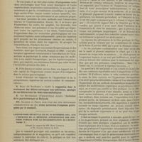 1130 - Page 1124 - IIe Congrès international de l'hypnotisme expérimental et thérapeutique. (Paris, 12-16 août 1900). De la valeur de l'hypnotisme comme moyen d'investigation psychologique / L'hypnotisme devant la loi du 30 novembre 1892, sur l'exercice de la médecine. Intervention des pouvoirs publics dans la réglementation de l'hypnotisme. Résumé du rapport de MM. Henri Lemesle et Th. Julliot...