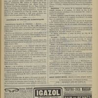 1151 - Page 1145 - Médecine pratique. L'atropine à haute dose contre l'occlusion intestinale / Chronique et nouvelles scientifiques. Concours pour les prix de l'internat / Marine / Distinctions honorifiques / Statistique / La peste / Avis
