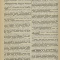 1158 - Page 1152 - IIe Congrès international de l'hypnotisme expérimental et thérapeutique. (Paris, 12-16 août 1900). Séance du jeudi 16 août. Séance du jeudi 16 août. Communications diverses. Posologie de l'hypnotisme, par M. Bonjour... / Hypnotisme et suggestion, importance de l'hypnotisme en psychothérapie, par M. Bourdon... / Technique, indications et suprises de la suggestion pendant le sommeil naturel, par M. Paul Farez / Le daltonisme et l'éducation chromatopsique pendant le sommeil hipnotique, par M. Paul Farez