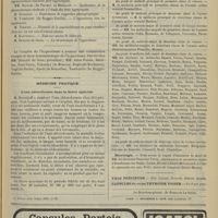 1159 - Page 1153 - IIe Congrès international de l'hypnotisme expérimental et thérapeutique. (Paris, 12-16 août 1900). Séance du jeudi 16 août. Séance du jeudi 16 août. Autres communications / Médecine pratique. L'eau chloroformée dans la fièvre typhoïde / Chronique et nouvelles scientifiques. Guerre / Nécrologie