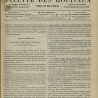 1169 - Page 1163 - Sommaire / Revue générale. La méningite cérébro-spinale épidémique. Par M. Marcel Labbé... I. Historique