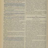 1174 - Page 1168 - Revue générale. La méningite cérébro-spinale épidémique ; par M. Marcel Labbé... IV. Pathogénie. Bactériologie. (A suivre) / Un cas de guérison d'une pustule maligne ; par Charles Viannay...