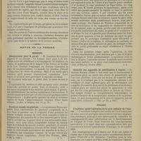 1193 - Page 1187 - Les remèdes populaires et le traitement par les sérums, dans l'ivrognerie ; par M. F. Pommerol... / Revue de la presse. Médecine. Idiosyncrasie pour le persil. (Archiv. of Surgery, vol. IV, p. 78) / Paralysie faciale congénitale. (Wiener klin. Wochens., 1899, n° 50, p. 1267) / Chirurgie. Rupture traumatique du canal cholédoque. (Ann. of Surgery, février 1890) / Contrôle des appareils de stérilisation à vapeur. (Centralbl. f. Chir., n° 25, p. 633) / Otologie. L'audition après l'opération de la cure radicale de l'otorrée