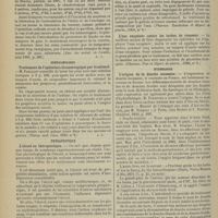 1194 - Page 1188 - Revue de la presse. Otologie. L'audition après l'opération de la cure radicale de l'otorrée. (Ann. des malad. de l'oreille, juin 1900, p. 588) / Ophtalmologie. Traitement de l'ophtalmie blennorragique par le calomel. (Thérap. mod. russe, 1899, n° 2) / Thérapeutique. L'alccol en thérapeutique. (Rép. de pharm., 1900, n° 9) / Moyen d'enlever l'odeur du carbure de calcium. (Pharmac. Rundschau et Répert. de pharm., 1900, n° 9) / L'eau oxygénée contre les taches de rousseur. (Pharmac. Post et répert. de pharm., 1900, n° 9) / Hydrologie. L'origine de la douche écossaise. (Arch. gén. d'hydrol., de climatol. et d'hydrot., mars 1900, et Gaz. des eaux, 12 juillet)