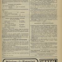 1215 - Page 1209 - Médecine pratique. Bruit de frottement pleural et moyens de le produire / Traitement de la parotidite / Collyres contre les kératites ulcéreuses / Chronique et nouvelles scientifiques. Marine / Bourses de doctorat / Nécrologie / Bulletin bibliographique