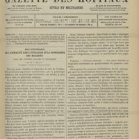 1237 - Page 1231 - Sommaire / Rôle considérable de l'animalité dans l'étiologie et la pathogénie des maladies dans les contrées chaudes et tropicales ; par M. J. Brault... I. Animaux nuisibles. Vertébrés