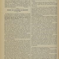 1276 - Page 1270 - Érosion chimique des dents ; par M. le Docteur Léon Frey... (A suivre) / Séance de l'Académie de médecine. (9 octobre 1900). M. Chapot-Prévost : Deux petites filles de sept ans reliées entre elles par un long pédicule thoraco-abdominal / M. Berger : Restauration de la face