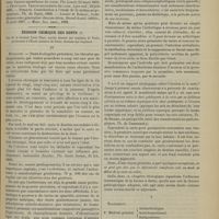 1287 - Page 1281 - Revue générale. Des cancers du coeur ; par M. M. Deguy... IV / Erosion chimique des dents ; par M. le Docteur Léon Frey...