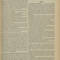 1305 - Page 1299 - Séance de l'Académie de médecine. (16 octobre 1900). Laveran : Epidémies / M. Lucas-Championnière, au nom de M. Romiscéanu : Marche des coxo-tuberculeux / Traitement du lupus par le permanganate de potasse, M. Butte / M. Delorme, sur un travail de M. Schrapf : Séro-diagnostic dans la fièvre typhoïde / Revue de la presse. Médecine. La néphrite varicelleuse