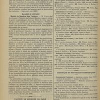 1306 - Page 1300 - Revue de la presse. Médecine. La néphrite varicelleuse. (Anjou méd., oct. 1900) / Maladies de l'enfance. Maladie de Basedow dans l'enfance. (Arch. des mal. de l'enf., oct. 1900) / Faculté de médecine de Paris. (Actes du 22 au 27 octobre 1900). Examens de doctorat / Chronique et nouvelles scientifiques. Concours de l'internat
