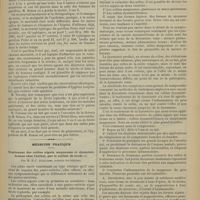 1325 - Page 1319 - Séance de la Société médicale des hôpitaux. (19 octobre 1900). M. Rénon : Valeur thérapeutique de l'aspirine ; Sur un facteur de gravité de la fièvre typhoïde de l'adulte ; le séjour dans les crèches et leur voisinage / Médecine pratique. Traitement des colites aiguës muqueuses et dysentériformes chez l'enfant, par le sulfate de soude ; par M. E.-C. Aviragnet...