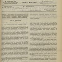 1361 - Page 1355 - Sommaire / Revue générale. Des thromboses veineuses au cours des cardiopathies. Par M. Louis Gallavardin... I. Définition et délimitation