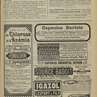 1379 - Page 1373 - Chronique et nouvelles scientifiques. Faculté de médecine de Paris / Conférence d'internat