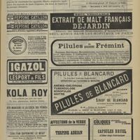 1387 - Page 1381 - Chronique et nouvelles scientifiques. Cours sur les maladies des voies urinaires / Électricité médicale