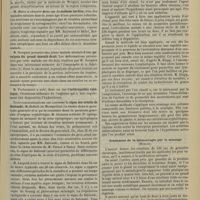 1395 - Page 1389 - Séance de la Société de neurologie. (8 novembre 1900). M. Touché : Illusions des amputés / M. Marie : Scoliose tardive / M. Souques : Paralysie du grand dentelé droit / M. Pécharmant : Arthopathie tabétique / Signe des orteils de Babinski. M. Delteil / Médecine pratique. Traitement des hydarthroses par l'air chaud / Traitement de la blennorragie par le massage (Moblau)