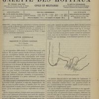 1445 - Page 1439 - Sommaire / Revue générale. Appendicite et occlusion intestinale. Par G. Marion...