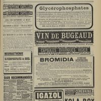 1471 - Page 1465 - Chronique et nouvelles scientifiques. Conférence privée d'internat