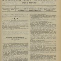 1565 - Page 1559 - Sommaire / Table des revues générales publiées dans la gazette des hôpitaux du 16 avril 1887 au 31 décembre 1900