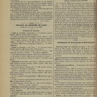 0032 - Page 26 - Revue bibliographique. Manuel d'histologie pathologique, par MM. Cornil et Ranvier, avec la collaboration de MM. Brault et Letulle. [Dr H. Chaput] / Faculté de médecine de Paris. (Actes du 14 au 19 janvier 1901). Examens de doctorat / Thèses soutenues à la Faculté de médecine de Paris pendant l'année scolaire 1899-1900 / Chronique et nouvelles scientifiques. Mutations dans les hôpitaux de Lyon / Conseil supérieur de l'Assistance publique / Distinctions honorifiques / Guerre / Marine