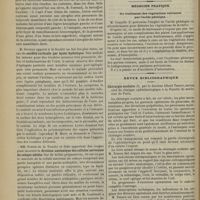 0050 - Page 44 - Séance de la Société de neurologie. (10 janvier 1901). M. Swiltaski : Moelle de cinq malades amputés d'une jambe / M. Ferrand : Atrophie des tubercules mamillaires / M. Sérieux : Surdité corticale par kyste hydatique / MM. Perrin de la Touche et Dide : Division amitosique des cellules nerveuses du cobaye adulte / Médecine pratique. Du traitement des végétations vulvaires par l'acide phénique / Revue bibliographique. Chirurgie oculaire, par le Docteur Albert Terson...