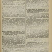 0051 - Page 45 - Revue bibliographique. Chirurgie oculaire, par le Docteur Albert Terson... / Manuel des infirmières, Anatomie et physiologie par le Docteur E. Vincent... / Manuel de thérapeutique, par le Docteur F. Berlioz... Préface de M. le Professeur Bouchard / Stations hydrominérales climatériques et maritimes de la France. Ouvrage rédigé par la Société d'hydrologie médicale de Paris à l'occasion du XIIIe Congrès international de médecine / La profession médicale, ses devoirs, ses droits, par M. G. Mohague... / L'insuffisance hépatique, par. A. Gouget...