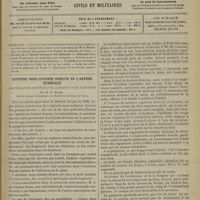 0055 - Page 49 - Sommaire / Rupture sous-cutanée directe de l'artère humérale. Oblitération consécutive. Guérison sans gangrène ; par M. G. Michel...