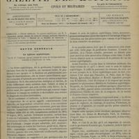 0071 - Page 65 - Sommaire / Revue générale. La typhose syphilitique. Par M. G. Carriére... I