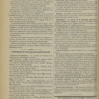 0080 - Page 74 - Séance de la Société de chirurgie. (17 janvier 1901). MM. Sebileau et Lombard : Tumeur du médiastin (lymphadénome) / Chronique et nouvelles scientifiques. Concours de l'internat / Guerre / Marine / Statistique / Conférences d'internat