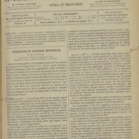 0091 - Page 85 - Sommaire / Appendicite et occlusion intestinale ; par M. Él. Cestan...