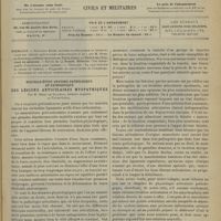 0119 - Page 113 - Sommaire / Nouvelle étude anatomo-pathologique et pathogénique des légions articulaires myopathiques ; par M. Henry de Gauléjac...