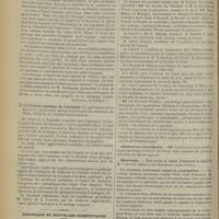 0184 - Page 178 - Revue bibliographique. Traité de médecine Charcot-Bouchart (2e édition, t. VI et VII). Chirurgie du rein et de l'uretère, par le Professeur J. Israël..., traduction de M. Guillermo Rodriguez A... [Albarean, in Préface] / Le traitement pratique de l'épilepsie, par Gilles de Tourette... / Chronique et nouvelles scientifiques. Hôpitaux de Paris / Conseil de l'Université de Paris / Distinctions honorifiques / Nécrologie / Un nouveau traitement contre la constipation