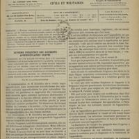0207 - Page 201 - Sommaire / Extrême fréquence des accidents appendiculaires graves. L'appendicite est une maladie nouvelle, elle a un caractère épidémique et se rattache souvent à la grippe. Extraordinaire fréquence des abcès de la fosse iliaque relativement aux cas anciens. L'abus de l'alimentation animale paraît contribuer à la fréquence de l'appendicite. La grande fréquence des infections intestinales qui engendrent l'appendicite doit faire revenir aux médications évacuantes comme prophylactiques et comme curatrices. Par M. Lucas-Championnière