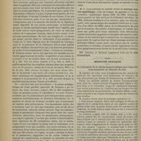 0234 - Page 228 - Séance de la Société médicale des hôpitaux. (22 février 1901). M. Talamon : Traitement de la pneumonie par le sérum antidiphtérique / MM. Launois et Paris : Insuffisance aortique au cours de l'endocardite pneumococcique / M. G. Lyon : Méningo-myélite syphilitique / Médecine pratique. Le traitement de la rhinite hypertrophique par l'injection sous-muqueuse de chlorure de zinc