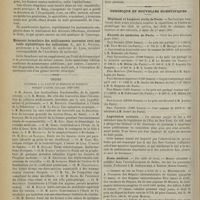0248 - Page 242 - Revue bibliographique. Maladies des voies urinaires, par M. P. Bazy... Thérapeutique générale. Thérapeutique symptomatique. Médecine opératoire... ; - IV. Thérapeutique spéciale... / Mémento formulaire des médicaments nouveaux avec une table alphabétique des indications, par A. Soulier... / Thèses soutenues à la Faculté de médecine de Bordeaux pendant l'année scolaire 1900-1901 / Chronique et nouvelles scientifiques. Hôpitaux et hospices civils et Paris / Faculté de médecine de Paris / Législation oculaire / Poste médical / Chemins de fer de Paris à Lyon et à la Méditerranée