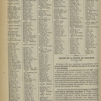 0258 - Page 252 - Hôpitaux et hospices civils de Paris. Répartition des chefs de service, des chefs de clinique, des internes et externes, à dater du 1er mars 1901 / Séance de la Société de chirurgie. (27 février 1901). M. Berger : Manuel opératoire de l'ablation des cancers du rectum par la voie périnéale / Hystérectomie dans la septicémie puerpérale. M. Picqué