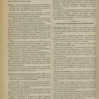 0260 - Page 254 - Revue bibliographique. L'avortement, par le Professeur P. Brouardel... / La rage, par M. Auguste Marie... ; avec une préface de M. E. Roux... / Formulaire des médicaments nouveaux pour 1901, par H. Bocquillon-Limousin... Introduction par M. Huchard... / Chronique et nouvelles scientifiques. Facultés de province / La lutte contre la malaria en Italie / L'Exposition de 1900 / Balance automatique / Cours de clinique des maladies des enfants