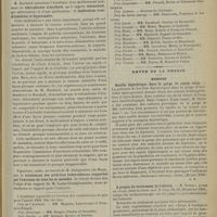 0271 - Page 273 - Séance de l'Académie de médecine. (5 mars 1901). M. Hervieux : Dangers de la variolisation / Hystérie, catalepsie, phénomènes d'auto-suggestion, de double vue et de télépathie : M. Fournier / M. Huchard : Médication vaso-dilatatrice et hypotensive / Revue de la presse. Médecine. Bacille diphtérique dans la gorge de sujets sains. (Boston med. and surg. Journ., 22 nov. 1900) / A propos du traitement de l'obésité