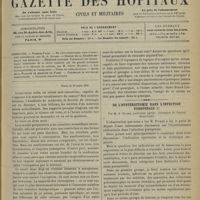 0315 - Page 317 - Sommaire / Paris, le 18 mars 1901 / De l'hystérectomie dans l'infection puerpérale ; par M. A. Ricard...