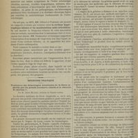0318 - Page 320 - Séance de la Société médicale des hôpitaux. (15 mars 1901). MM. Gilbert et Lereboullet : Séméiologie de l'ictère, hémorragie dans l'ictère acholurique / MM. Gilbert et Fournier : La cirrhose hypertrophique biliaire et les manifestations ostéo-articulaires / Médecine pratique. Traitement des hémorragies intestinales de la fièvre typhoïde par les grands lavements chauds et le chlorure de calcium. Par M. Albert Mathieu...