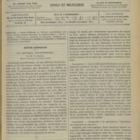 0331 - Page 333 - Sommaire / Revue générale. La méralgie paresthésique. Par M. Ch. Dopter... I. Symptomatologie