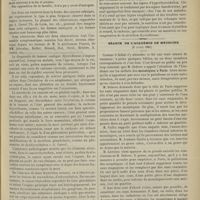 0405 - Page 407 - Deux goitres cancéreux ; par M. Maurice Patel... / Séance de l'Académie de médecine. (9 avril 1901). M. Debove : Moustiques à Paris