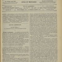 0411 - Page 413 - Sommaire / Revue générale. La foie mobile. Par M. Maurice Soupault... V. Étiologie et pathogénie